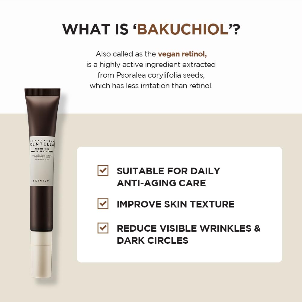 SKIN1004 - Madagascar Centella Probio-Cica Bakuchiol Eye Cream, 20ml SKIN1004