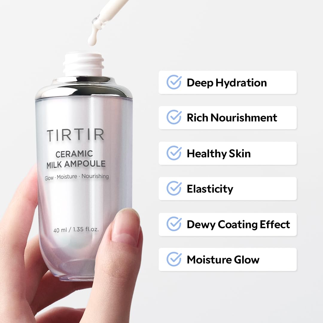 TIRTIR Ceramic Milk Ampoule 40ml TIRTIR