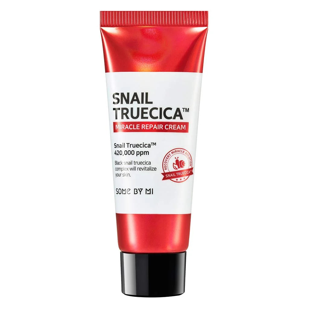 SOME BY MI Snail Truecica Miracle Repair Starter Kit  (Toner, Serum, Gel Cleanser  & Cream)