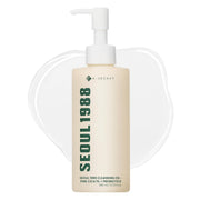 K-SECRET SEOUL 1988 Cica Cleansing Oil â€“ Deep Pore Cleansing & Gentle Exfoliation | Daily Oil Cleanser for Sensitive Skin | Korean Skincare, 200ml K-SECRET
