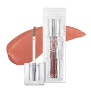TIRTIR Waterism Tinted Lip Gloss #09 | SALMON SYRUP, 4 g â€“ Kiss Ready Lipgloss | 12H Long Lasting Non Sticky Natural Tinted Glow | Korean Multiuse Cheek and Lip | Tint for Women gift Beauty Matters
