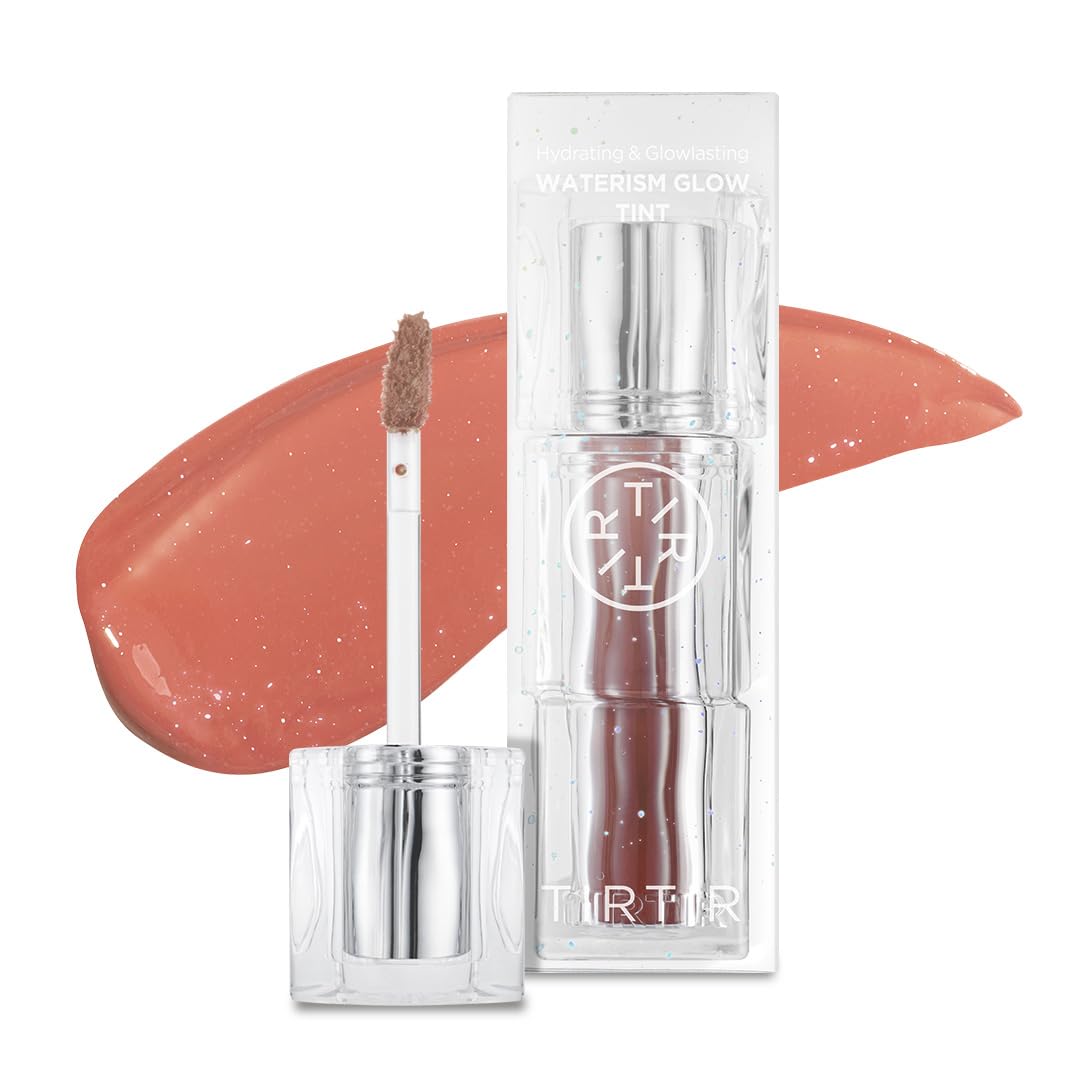 TIRTIR Waterism Tinted Lip Gloss #09 | SALMON SYRUP, 4 g â€“ Kiss Ready Lipgloss | 12H Long Lasting Non Sticky Natural Tinted Glow | Korean Multiuse Cheek and Lip | Tint for Women gift Beauty Matters