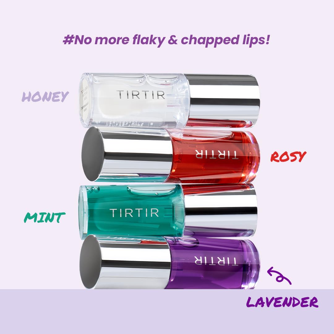 TIRTIR My Glow Lavender Lip Oil | Hydrating & Nourishing Lip Treatment with Lavender Essence | 5.7ml Beauty Matters