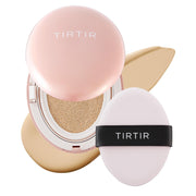 TIRTIR Mask All-Cover Cushion Foundation, Full coverage, Skin fit, Satin Glow Finish, Korean Cushion Foundation #21W NATURAL IVORY, 18g Beauty Matters