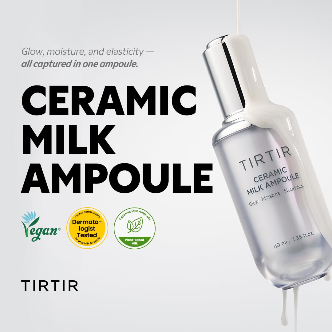 TIRTIR Ceramic Milk Ampoule 40ml TIRTIR