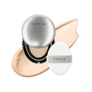 TIRTIR Mask Fit Aura Cushion Foundation, Full coverage, Skin fit, Satin Glow Finish, Korean Cushion Foundation #17C PORCELAIN, 4.5g TirTir