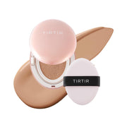 TIRTIR Mask All-Cover Cushion Foundation | Full coverage, Skin fit, Satin Glow Finish | Korean Cushion Foundation #27C COOL BEIGE | 4.5g TirTir