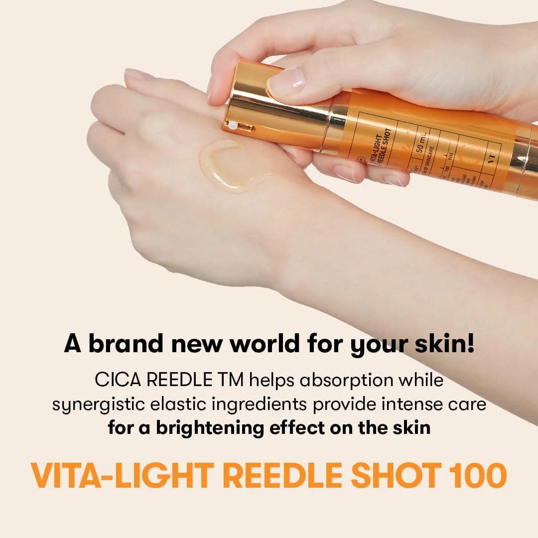 VT Cosmetics Vita-Light Reedle Shot 100 Stick 2Ml (10Ea)