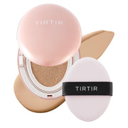 TIRTIR Mask All-Cover Cushion Foundation | Full coverage, Skin fit, Satin Glow Finish | Korean Cushion Foundation #24N LATTE | 18g Beauty Matters