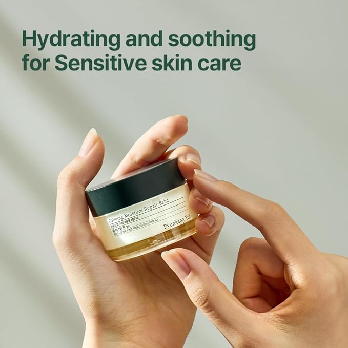[PKY] Pyunkang Yul Calming Moisture Repair Balm Instantly Calms Sensitive Skin, Face Moisturizer with Deep and Rich Nourishment, Vegan, Korean Skincare (30ml) Mizon