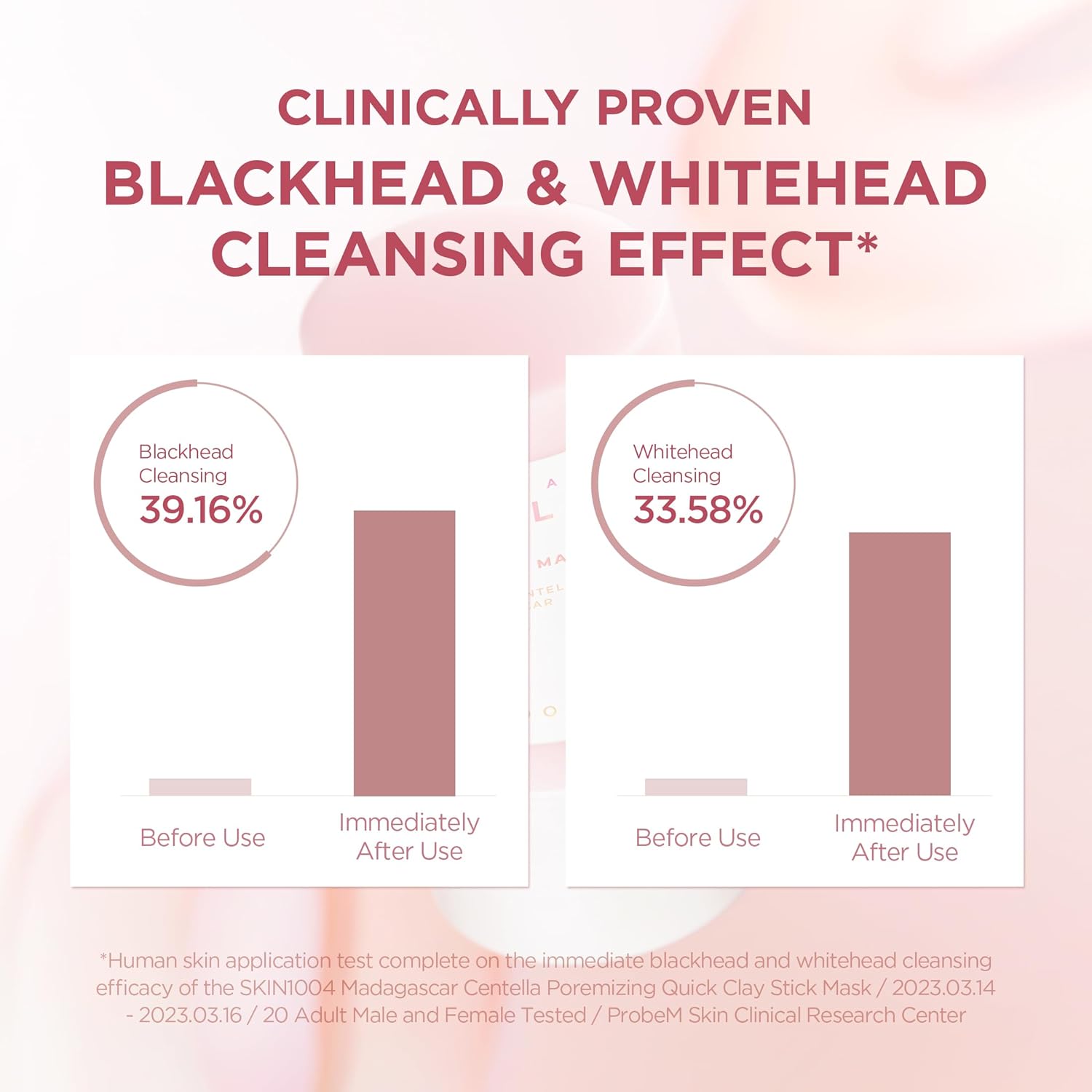 SKIN1004 Madagascar Centella Pore | Tightening Clay Stick Mask with Red Bean & 5 Clays, 27g SKIN1004