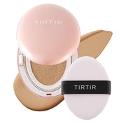 TIRTIR Mask All-Cover Cushion Foundation | Full coverage, Skin fit, Satin Glow Finish | Korean Cushion Foundation #27N CAMEL | 18g TirTir