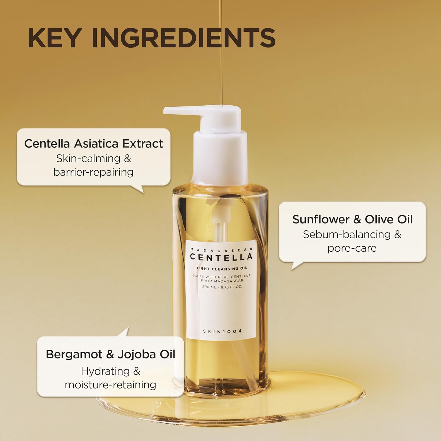SKIN1004 Madagascar Centella Light Cleansing Oil SKIN1004