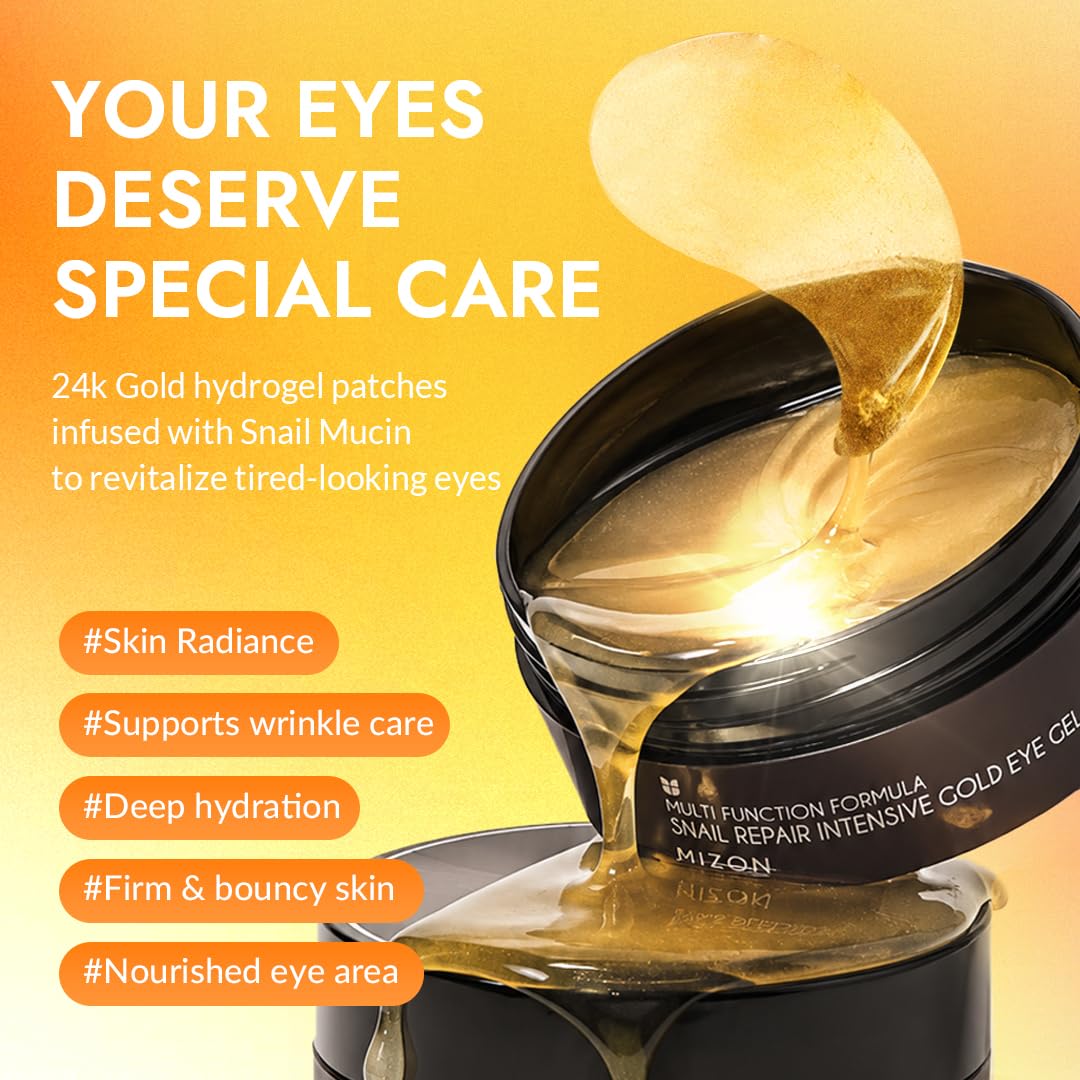 MIZON Snail Repair Intensive Gold Eye Gel Patch 30 Pairs Mizon