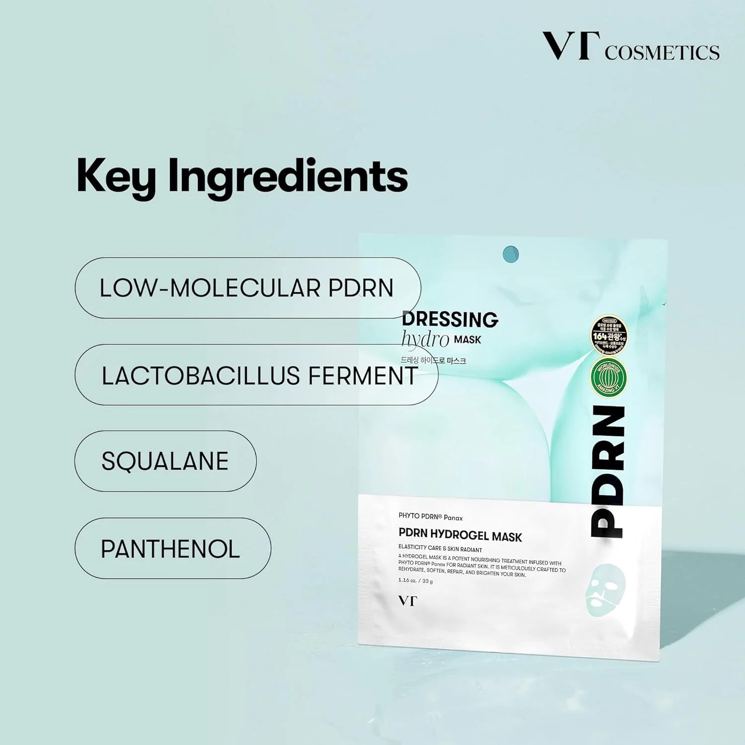VT Cosmetics Pdrn Hydrogel Mask
