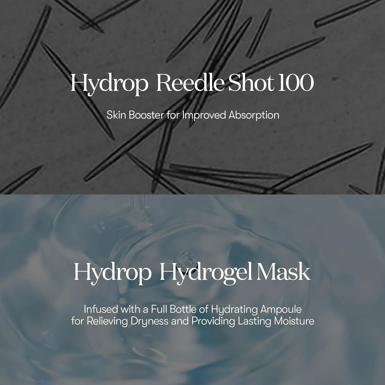 VT Cosmetics Hydrop Reedle Shot 100Hl 2-Step Hydrogel Mask