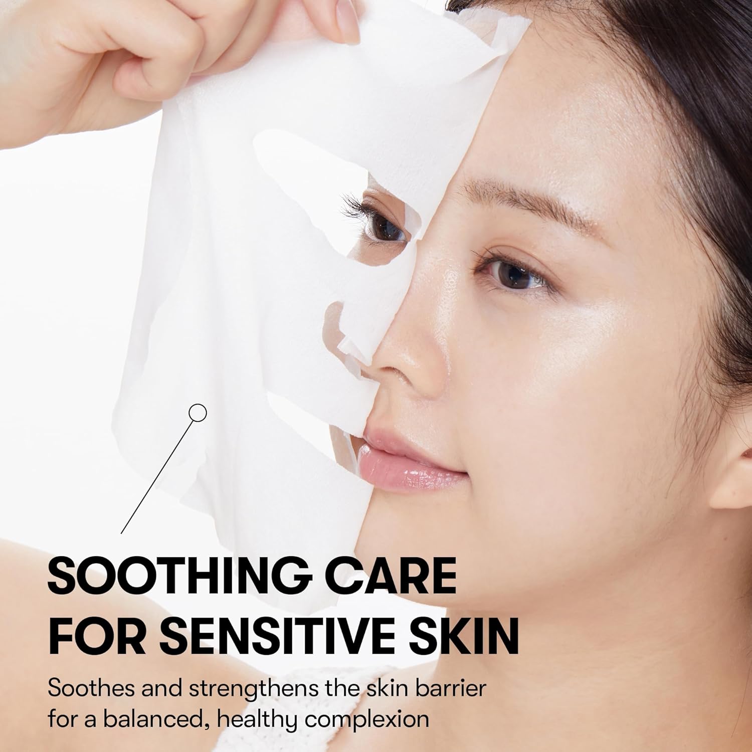 VT COSMETICS Daily Soothing Mask 30ea, Facial Sheet Mask Pick and Quick Dispenser Type Refreshing Moisturizing Korean Face Mask VT COSMETICS