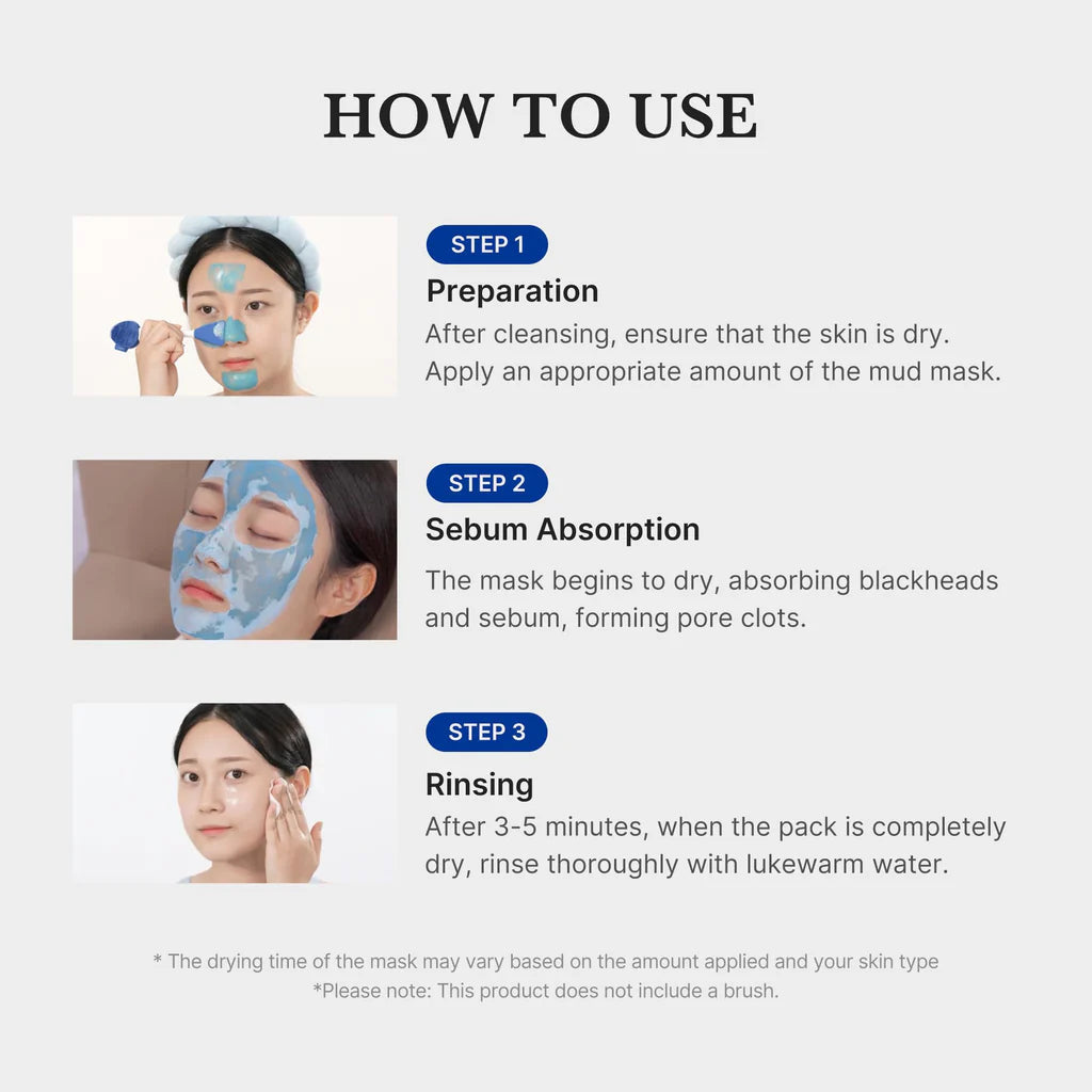 Medicube Zero Pore Blackhead Mud Mask 100g medicube