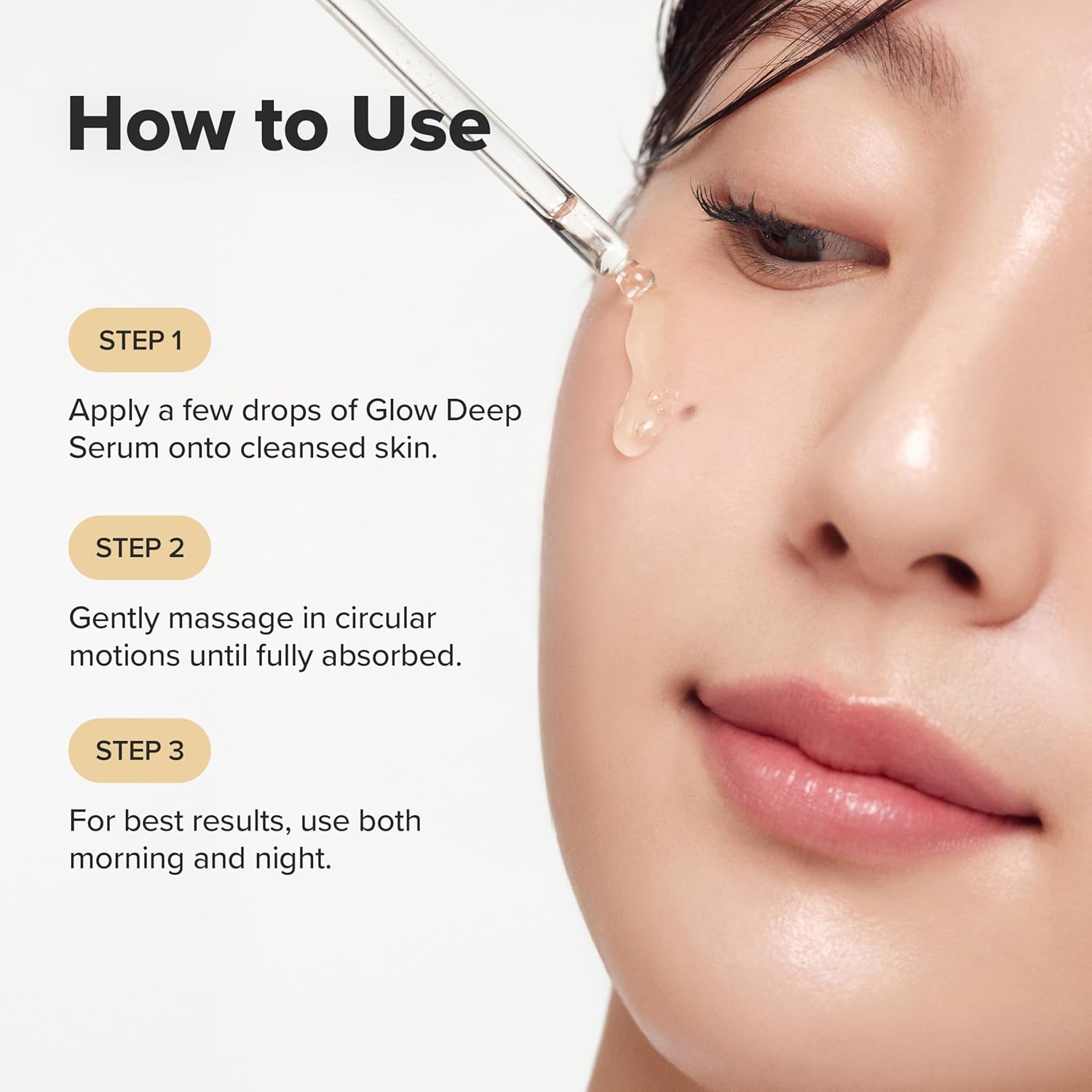 Beauty of Joseon Glow Deep Serum Rice + Alpha-Arbutin, Korean Serum Brightens Dark Spots (30 ml) Beauty of Joseon