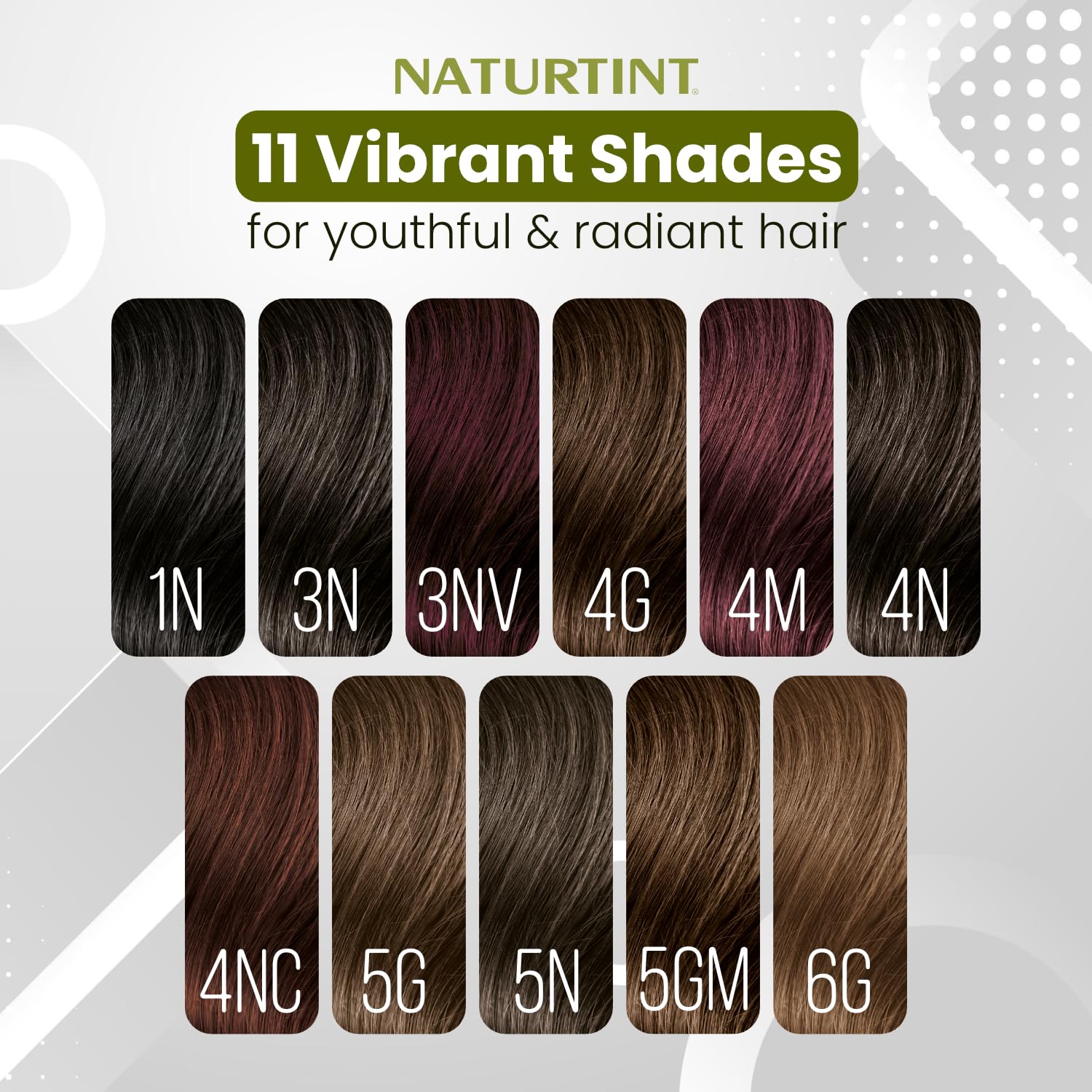 Naturtint Permanent Hair Colour Gel Mahogany Brown 4M | For Optimal Scalp Care | Long Lasting Hair Colour | Ammonia Free Vegan | No Parabens | Enriched with Olives & Organic Shea Butter NATURTINT