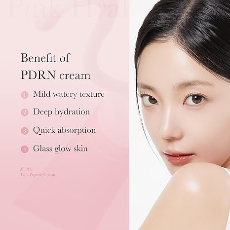 Medicube Salmon DNA PDRN Pink Hyaluronic Moisturizing Cream | Blemish Relief & Hydrating Care | Restores Skin Elasticity & Glow | Korean Skincare, Even Skin Tone & Pore Care | 50ml medicube