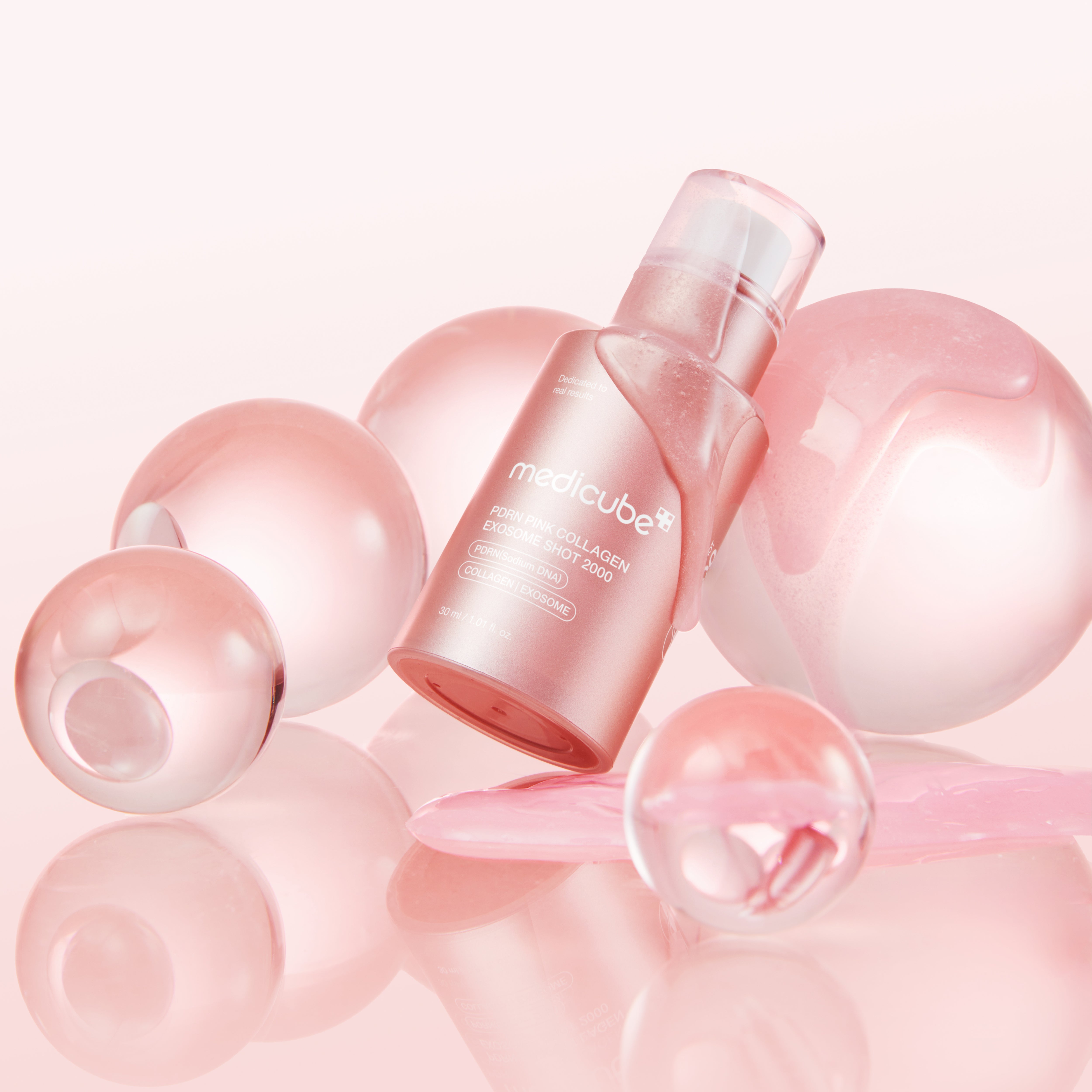 Medicube Pdrn Pink Collagen Exosome Shot Serum 2000 - 30Ml medicube