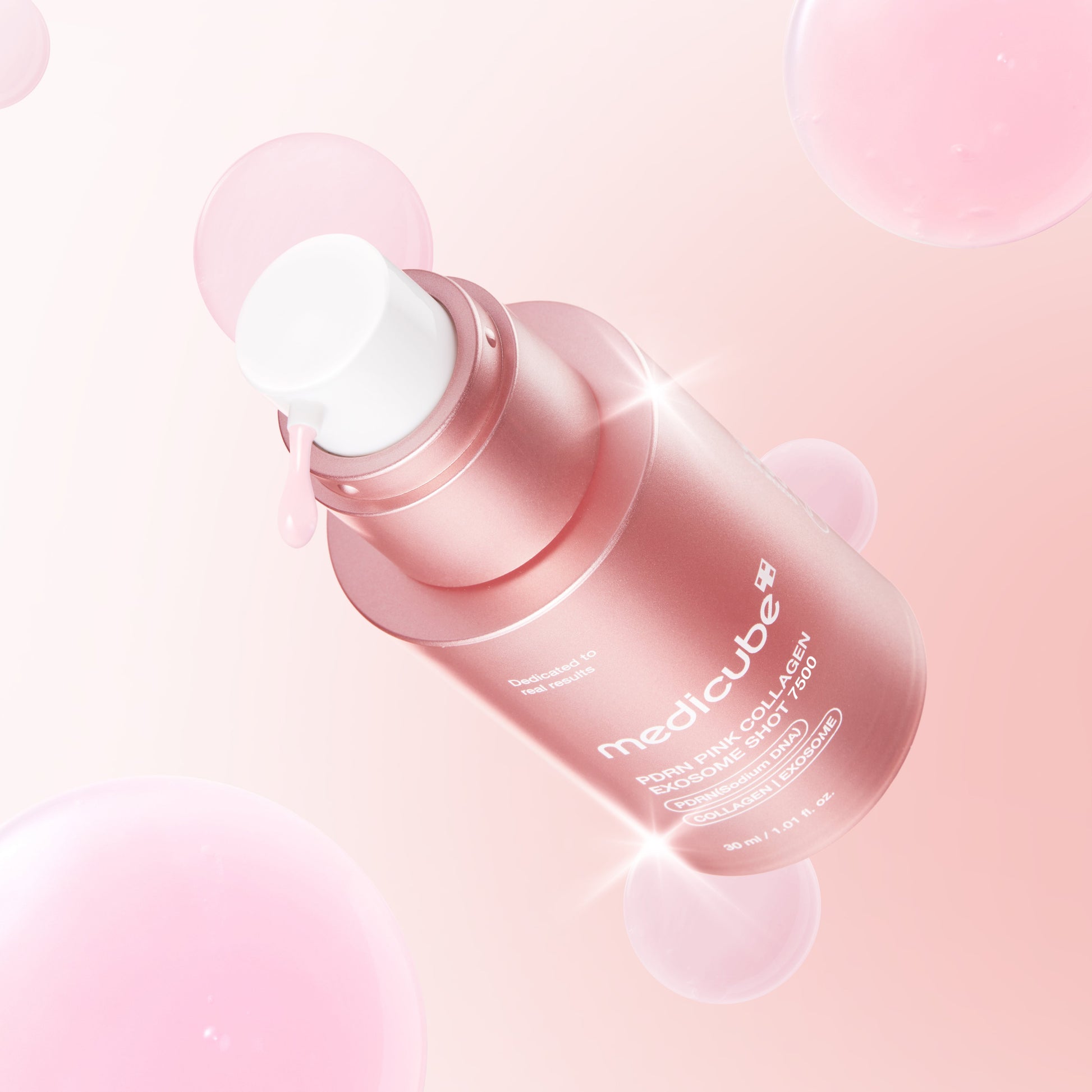 Medicube Pdrn Pink Collagen Exosome Shot Serum 7500 - 30Ml medicube