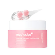 medicube Salmon DNA PDRN Pink Collagen Capsule Cream, Face Moisturizer | Lightweight Moisturizing Cream | PDRN, Niacinamide for Uneven Skin Tone, Glow hydration | Korean Skin Care 55g Beauty Matters