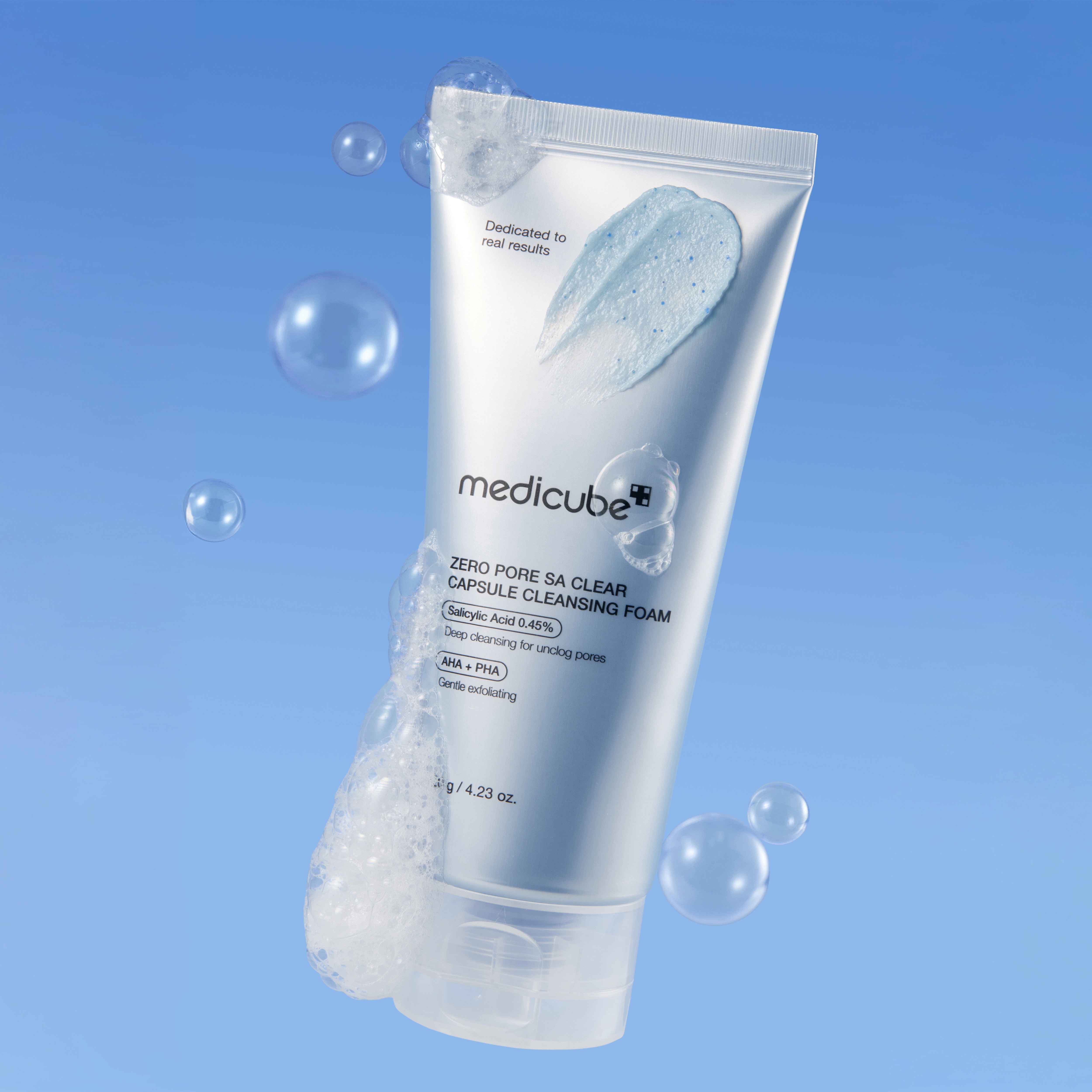 Medicube Zero Pore SA Clear Capsule Cleansing Foam - 120g medicube