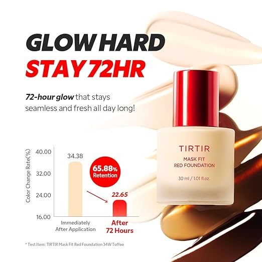TIRTIR Mask Fit Red Foundation 37N Peanut Almond 30Ml TIRTIR