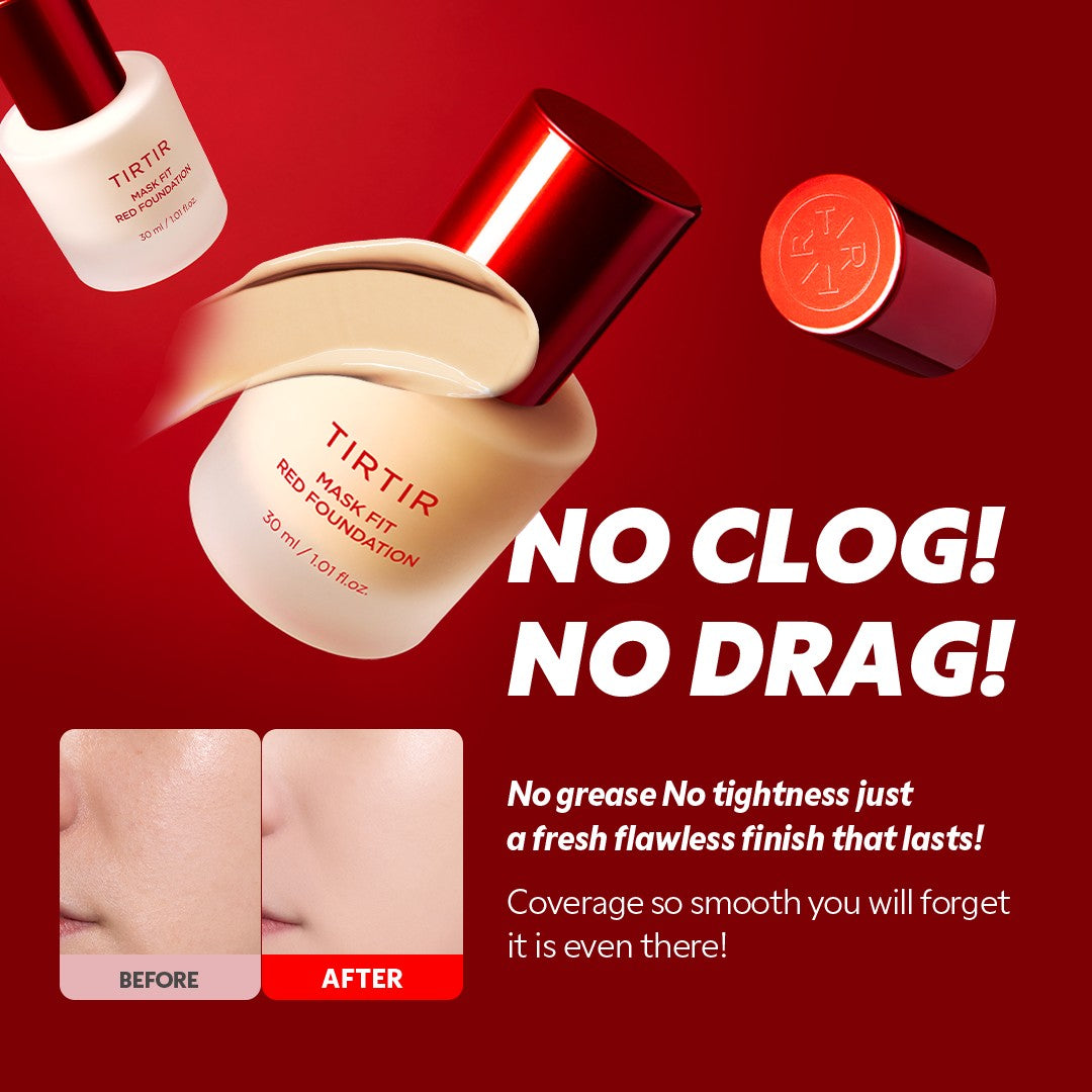 TIRTIR Mask Fit Red Foundation 45W Chestnut 30Ml TIRTIR