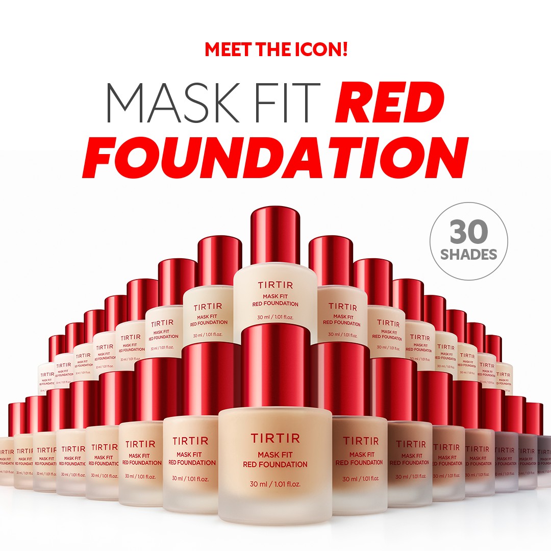 TIRTIR Mask Fit Red Foundation 55N Espresso 30Ml TIRTIR