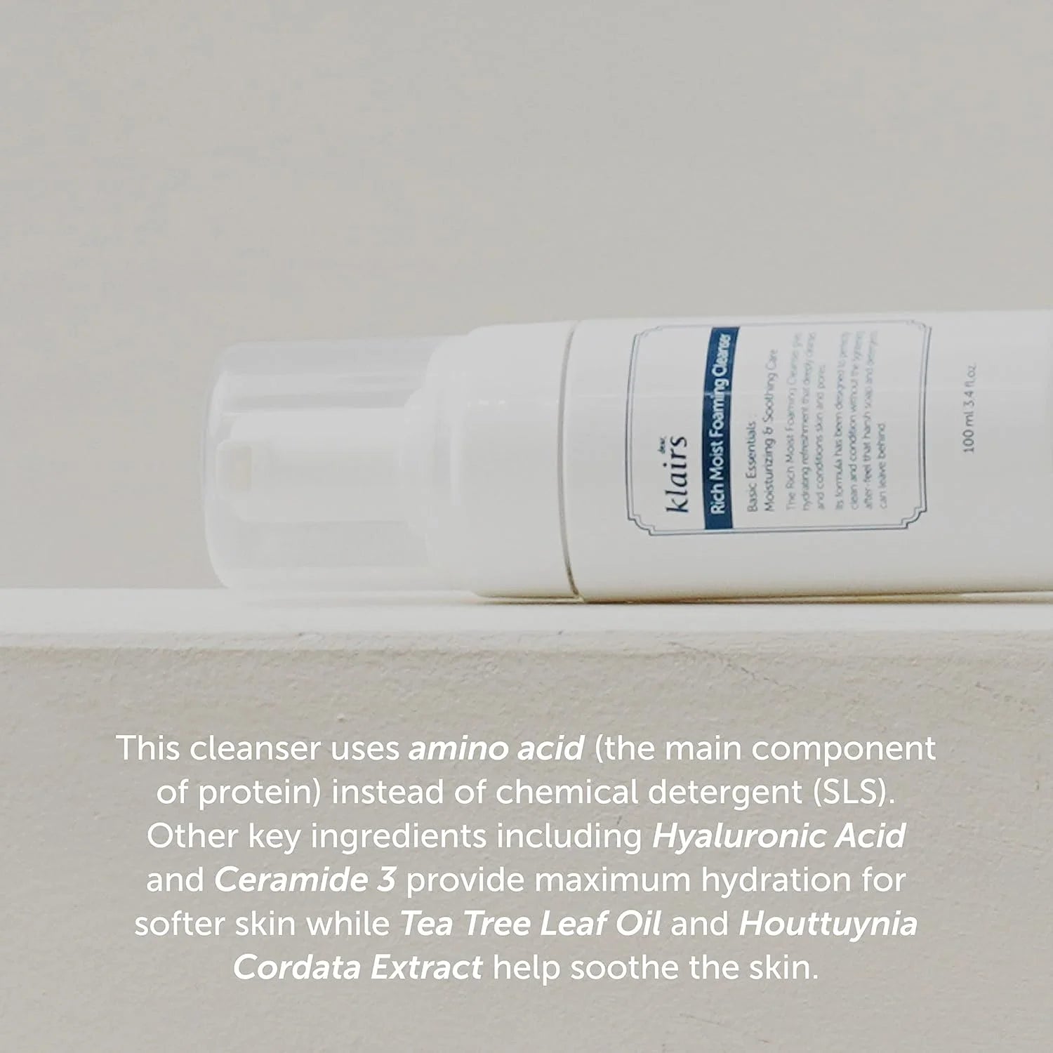 Dearklairs Rich Moist Foaming Cleanser 100Ml