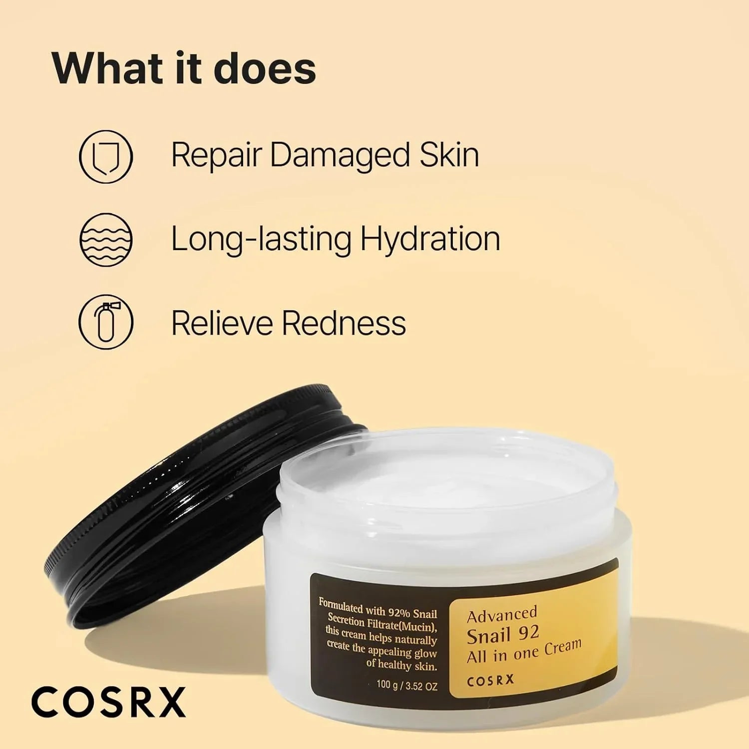 Cosrx Advanced Snail 92 All In One Cream (100Ml) Cosrx