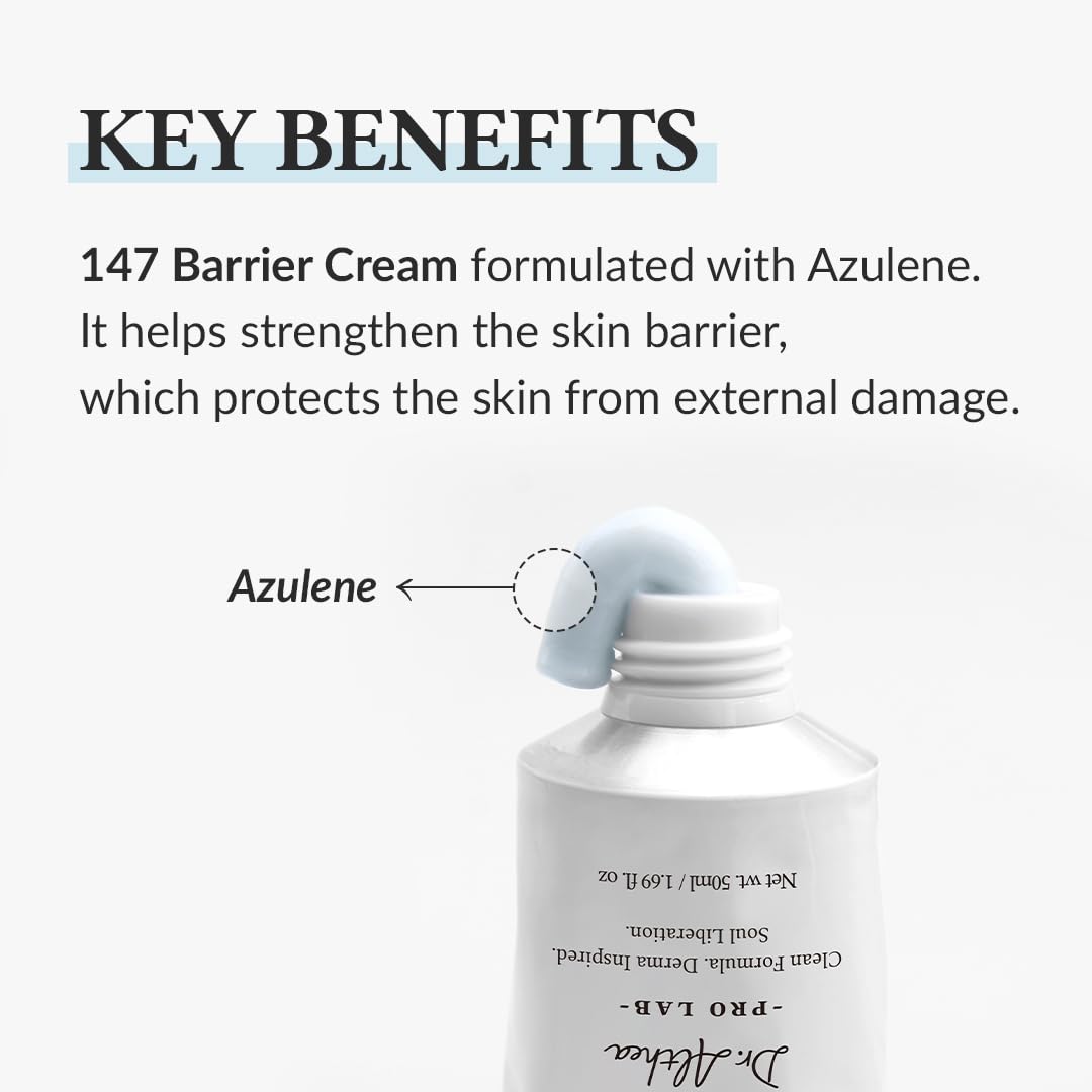 Dr.Altheas 147 Barrier Cream | Daily Skin Barrier Care | Deep Hydrating with Hyaluronic Acid & Ceramides | Korean Vegan Skincare for All Skin Types | 50 ml Beauty Matters