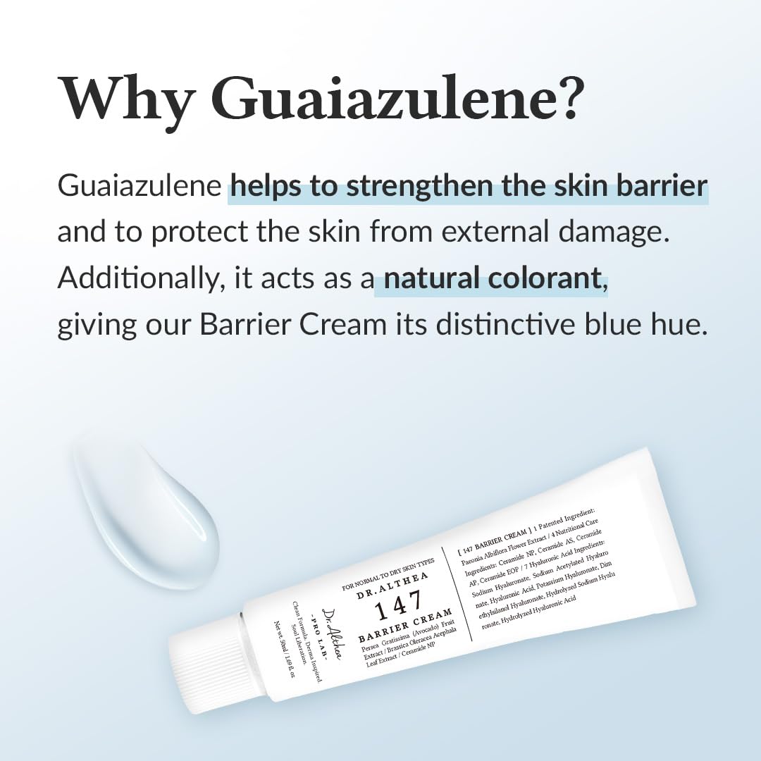 Dr.Altheas 147 Barrier Cream | Daily Skin Barrier Care | Deep Hydrating with Hyaluronic Acid & Ceramides | Korean Vegan Skincare for All Skin Types | 50 ml Beauty Matters