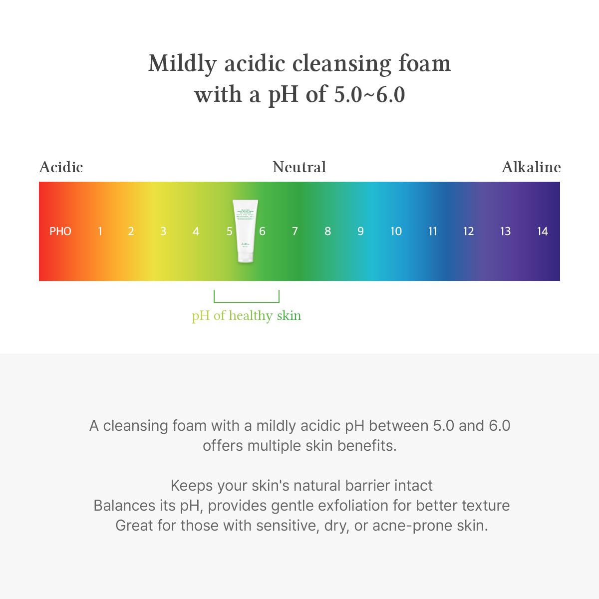 Dr.Althea Green Relief Amino Gel Cleanser | Lightweight & Hydrating Makeup Remover | Daily Face Wash with Hyaluronic Acid | Korean Vegan Skincare for All Skin Types | 100ml Beauty Matters