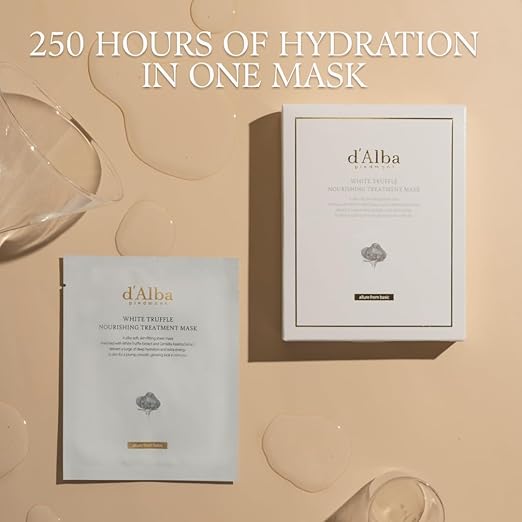 d'alba Piedmont Italian White Truffle Nourishing Treatment Mask 25ml x 5Pcs d'Alba
