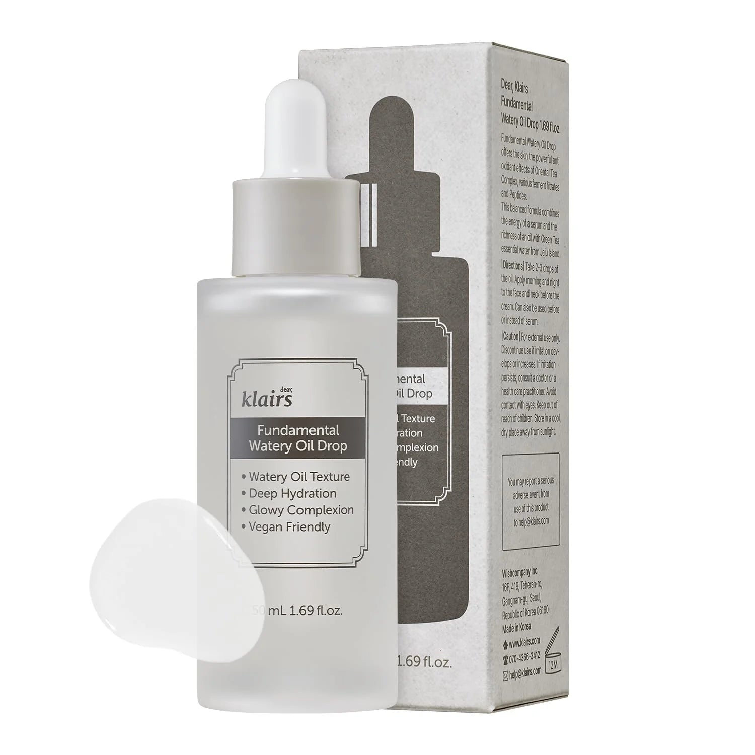 Dearklairs Klairs Fundamental Watery Oil Drop (50ml)