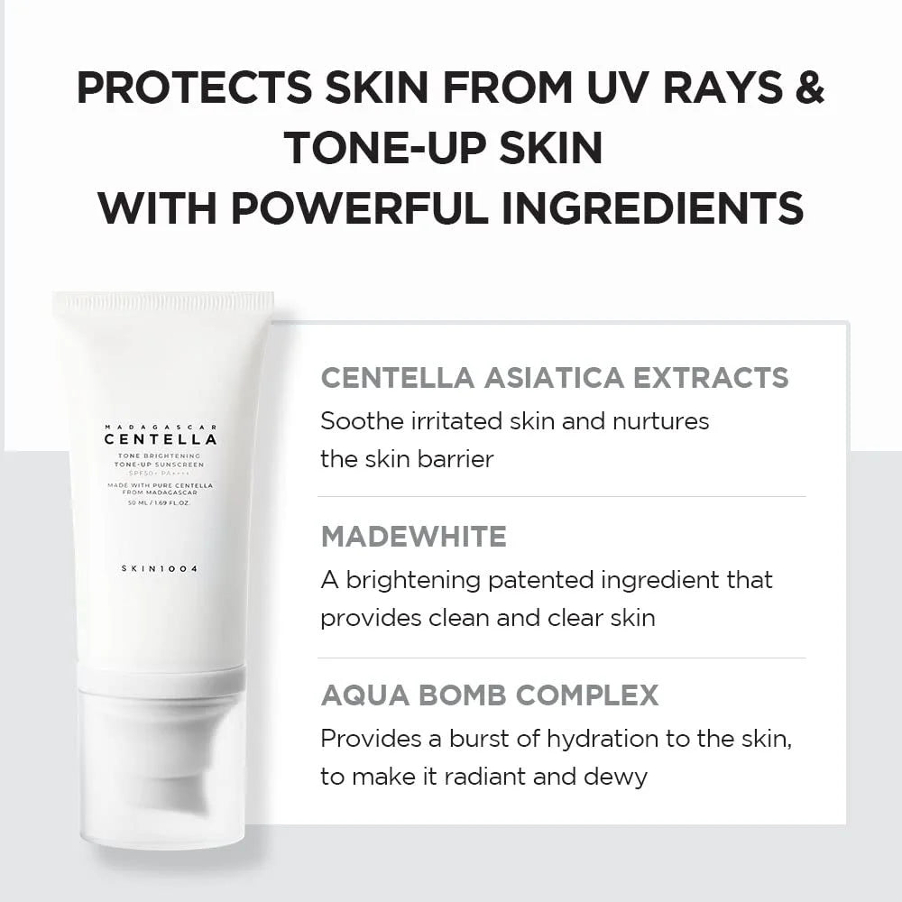 SKIN1004 Madagascar Centella Tone Brightening Tone-Up Sunscreen