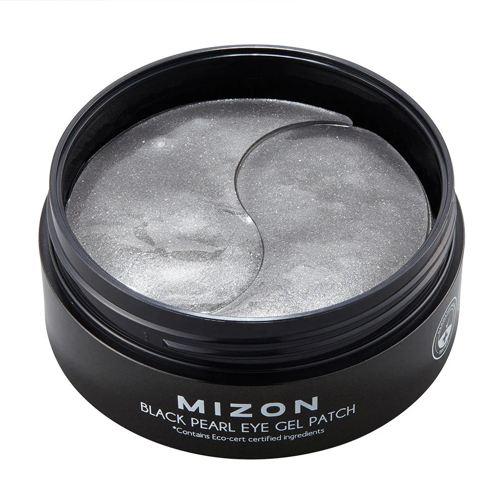 Mizon Black Pearl Eye Patch Masks | Eye Treatment Mask Reduces Wrinkles And Puffiness | 60 Pcs