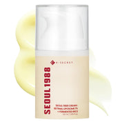 K-SECRET SEOUL 1988 Retinal Cream Formulated with Advanced Retinal Liposome 1% and Fermented Rice Extract | Daily Fine Lines and Skin Texture Care | Korean Skincare, 50ml K-SECRET