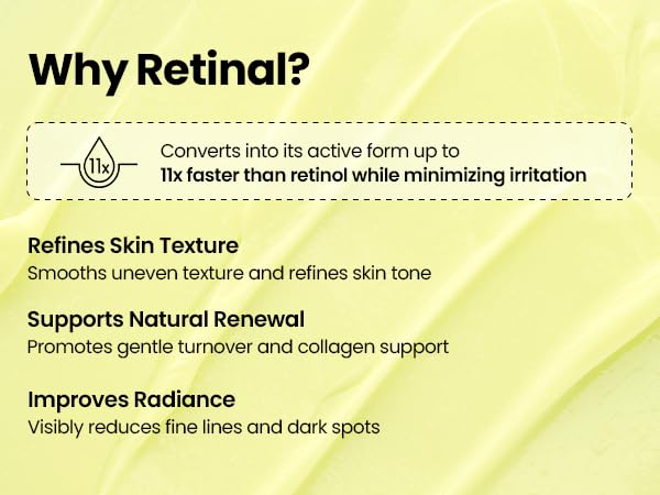 K-SECRET SEOUL 1988 Retinal Cream Formulated with Advanced Retinal Liposome 1% and Fermented Rice Extract | Daily Fine Lines and Skin Texture Care | Korean Skincare, 50ml K-SECRET