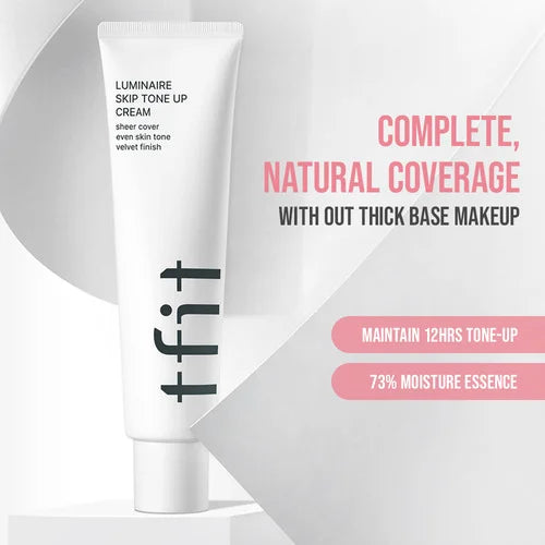 Tfit Luminaire Skip Tone Up Cream - Face Base
