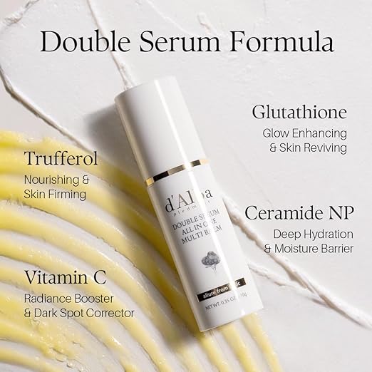 d'Alba Piedmont Italian White Truffle Double Serum All-in-one Multi Balm 10g d'Alba