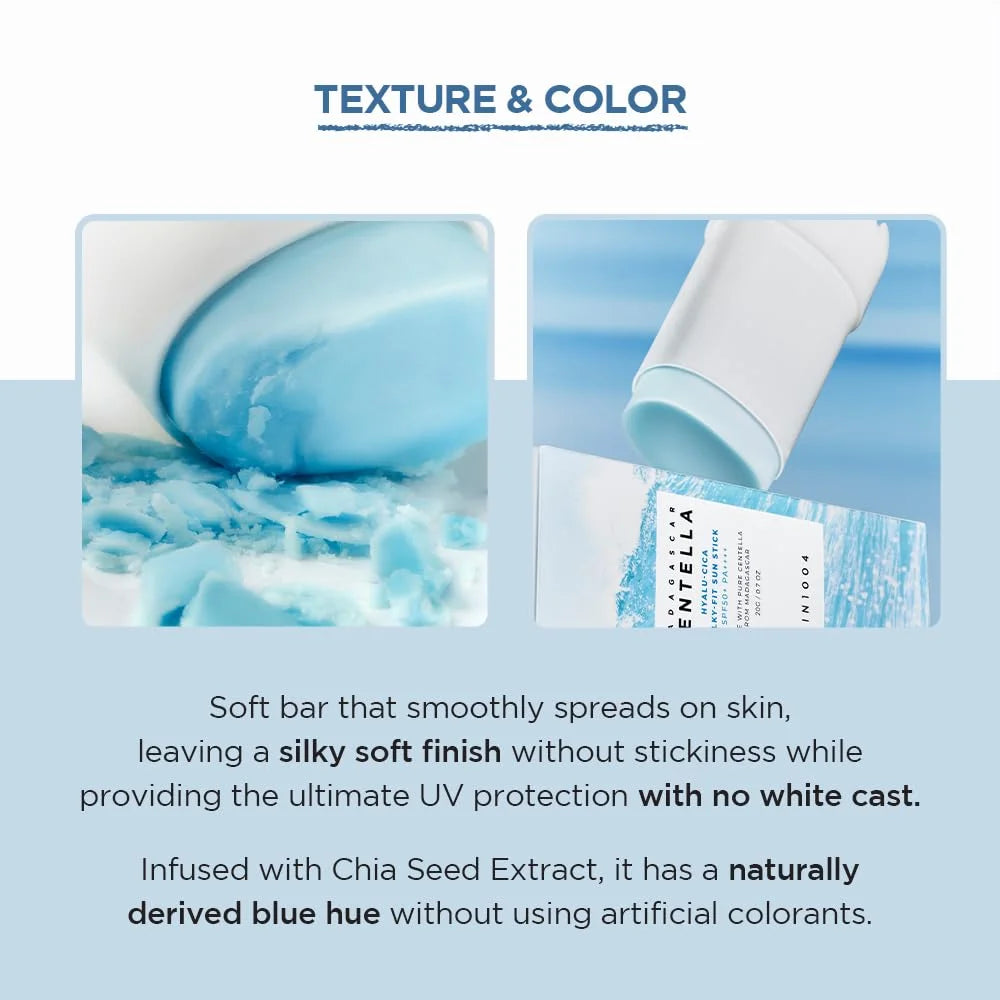 SKIN1004 Madagascar Centella Hyalu-Cica Silky-Fit Sun Stick