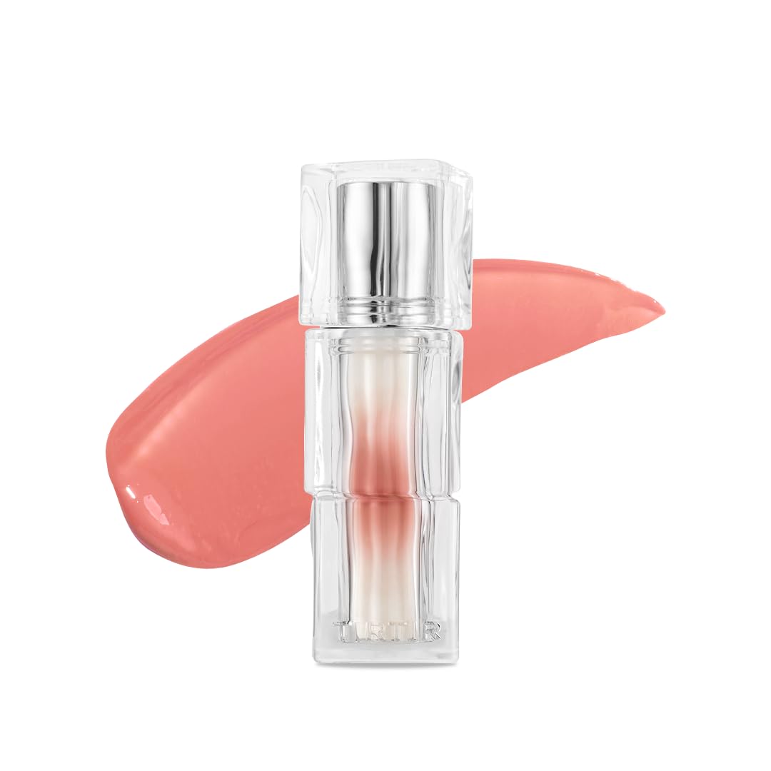 TIRTIR Waterism Tinted Lip Gloss, Kiss Ready Lipgloss, 12H Long Lasting Non Sticky Natural Tinted Glow Korean Multiuse Cheek and Lip Tint for Women gift, #26 BAREBLE| 1.8g TIRTIR