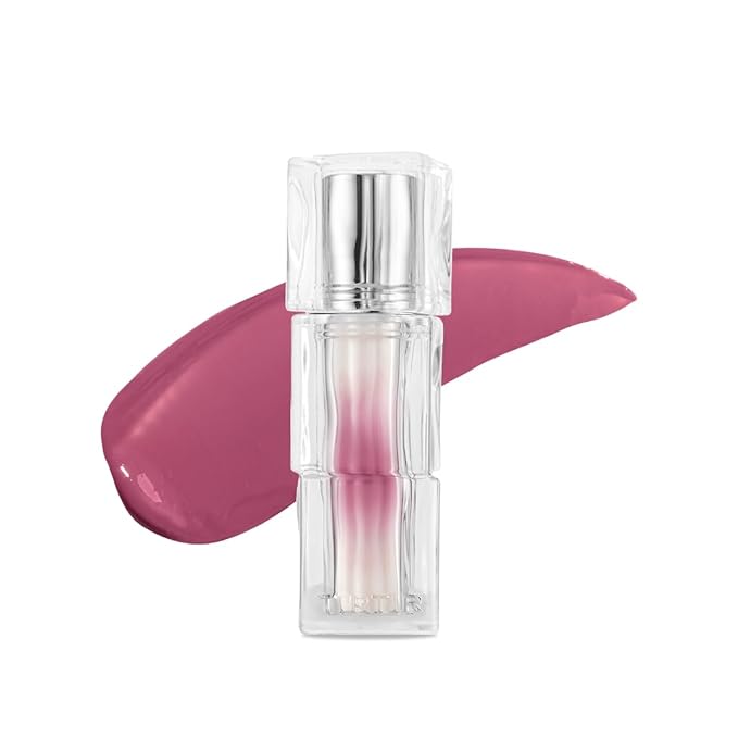 TIRTIR Waterism Tinted Lip Gloss, Kiss Ready Lipgloss, 12H Long Lasting Non Sticky Natural Tinted Glow Korean Multiuse Cheek and Lip Tint for Women gift, #30 MAUVE ROSE| 1.8g TIRTIR