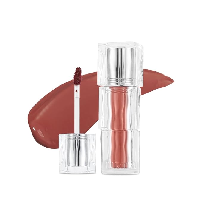 TIRTIR Waterism Tinted Lip Gloss, Kiss Ready Lipgloss, 12H Long Lasting Non Sticky Natural Tinted Glow Korean Multiuse Cheek and Lip Tint for Women gift, #05 SCOTCH SHOT| 1.8g TIRTIR