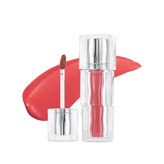 TIRTIR Waterism Tinted Lip Gloss, Kiss Ready Lipgloss, 12H Long Lasting Non Sticky Natural Tinted Glow Korean Multiuse Cheek and Lip Tint for Women gift, #11 APPLUM| 1.8g TIRTIR